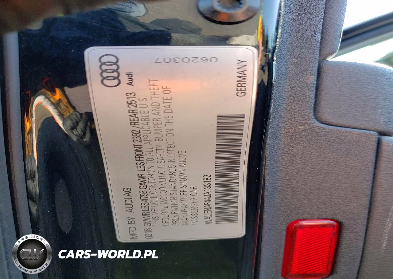 2018 Audi A4 Premium Plus VIN:WAUENAF44JA133182 - 12