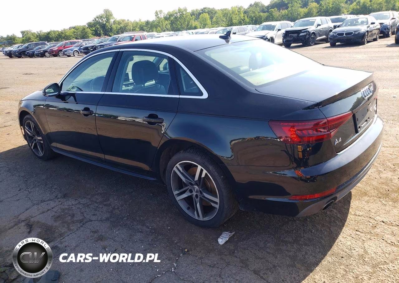 2018 Audi A4 Premium Plus VIN:WAUENAF44JA133182 - 2