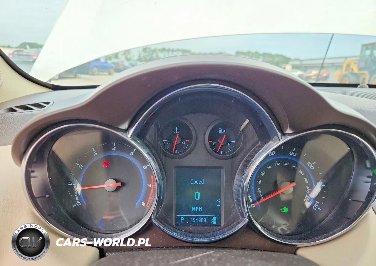 2011 Chevrolet Cruze Ltz VIN:1G1PH5S92B7295993 - 9