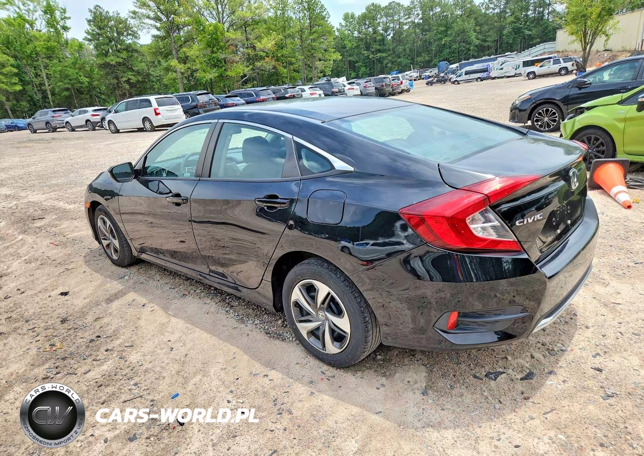 2020 Honda Civic Lx VIN:2HGFC2F62LH535308 - 2