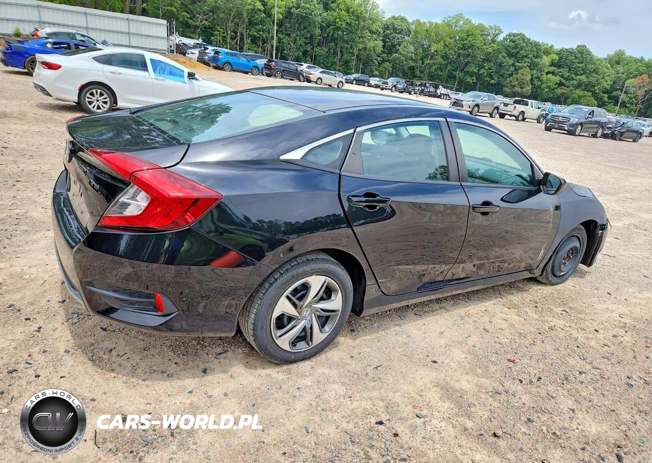2020 Honda Civic Lx VIN:2HGFC2F62LH535308 - 3