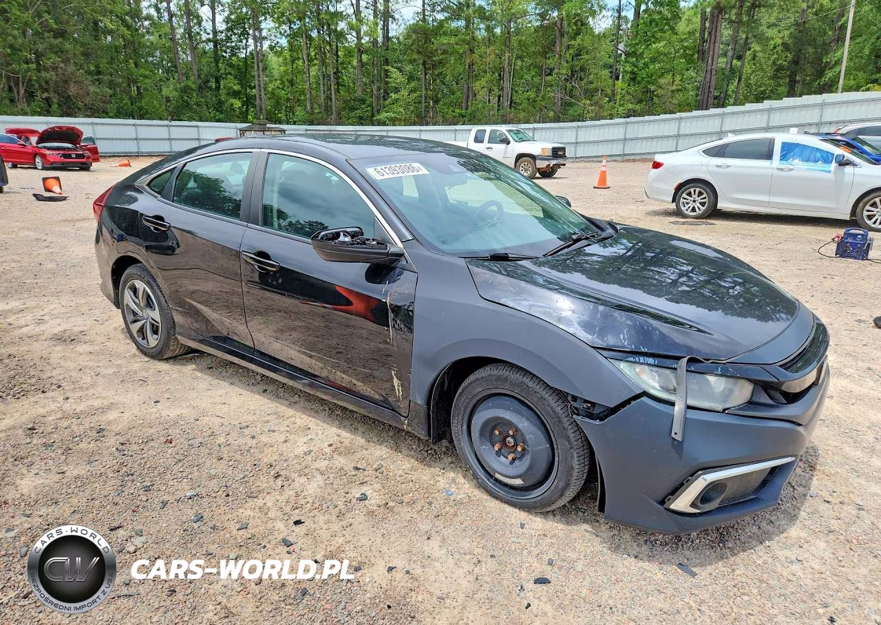 2020 Honda Civic Lx VIN:2HGFC2F62LH535308 - 4
