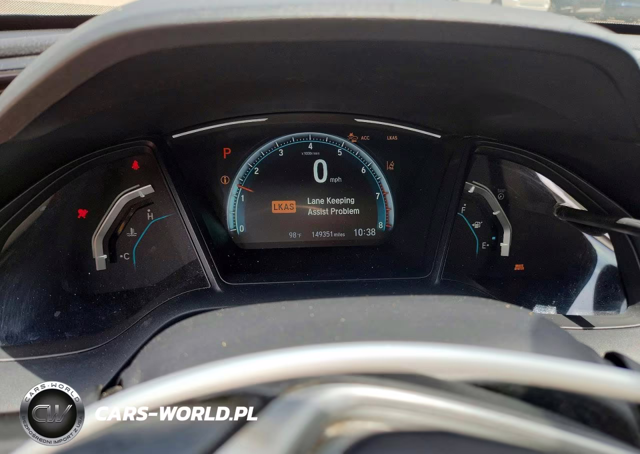2020 Honda Civic Lx VIN:2HGFC2F62LH535308 - 9