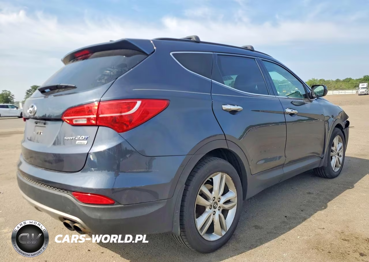 2013 Hyundai Santa Fe Sport 2.0T VIN:5XYZUDLA4DG074450 - 3