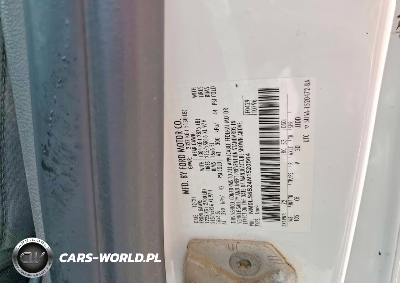 2022 Ford Transit Connect Xl VIN:NM0LS6S24N1520564 - 13