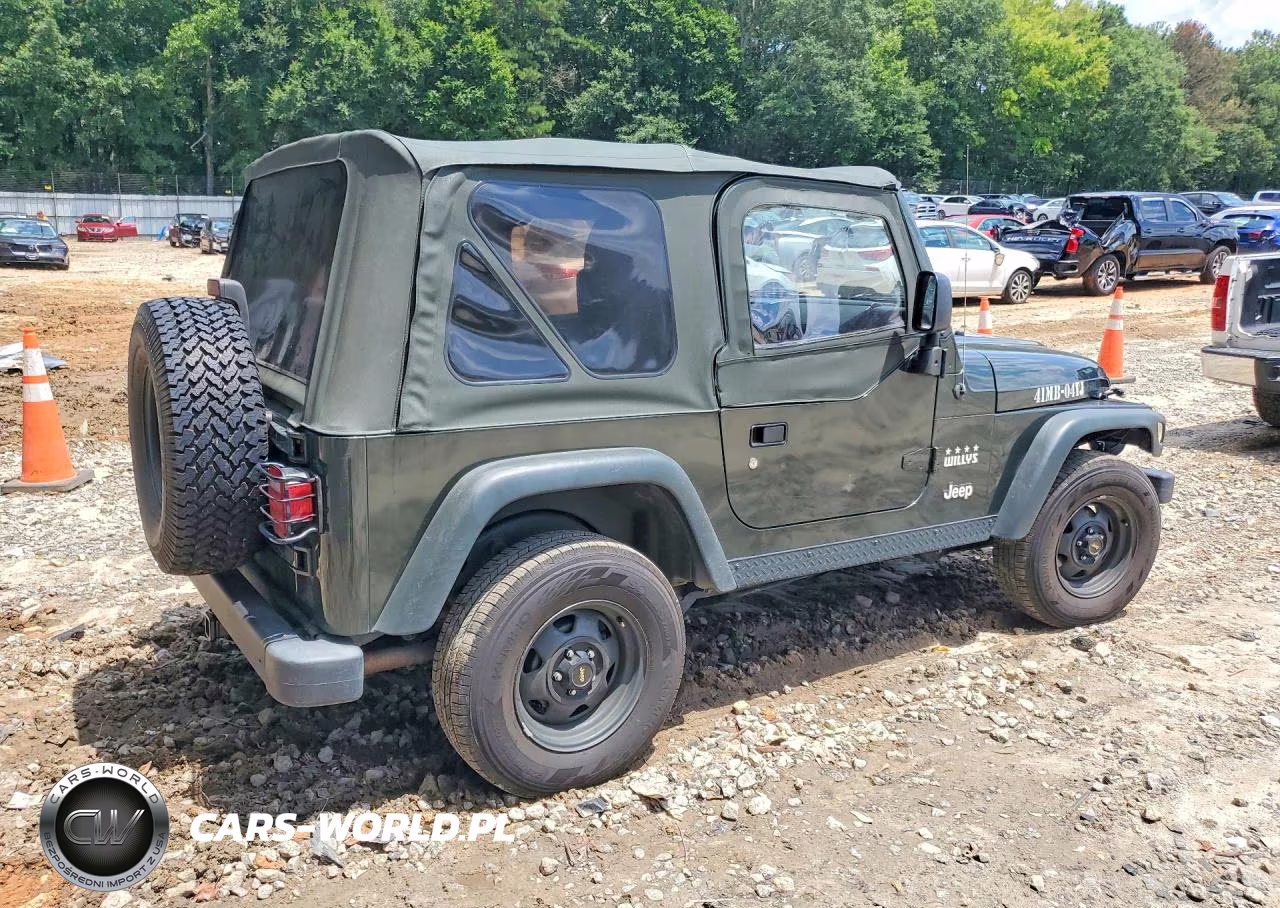 2004 Jeep Wrangler X VIN:1J4FA39S94P715380 - 3
