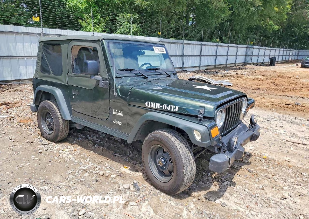2004 Jeep Wrangler X VIN:1J4FA39S94P715380 - 4