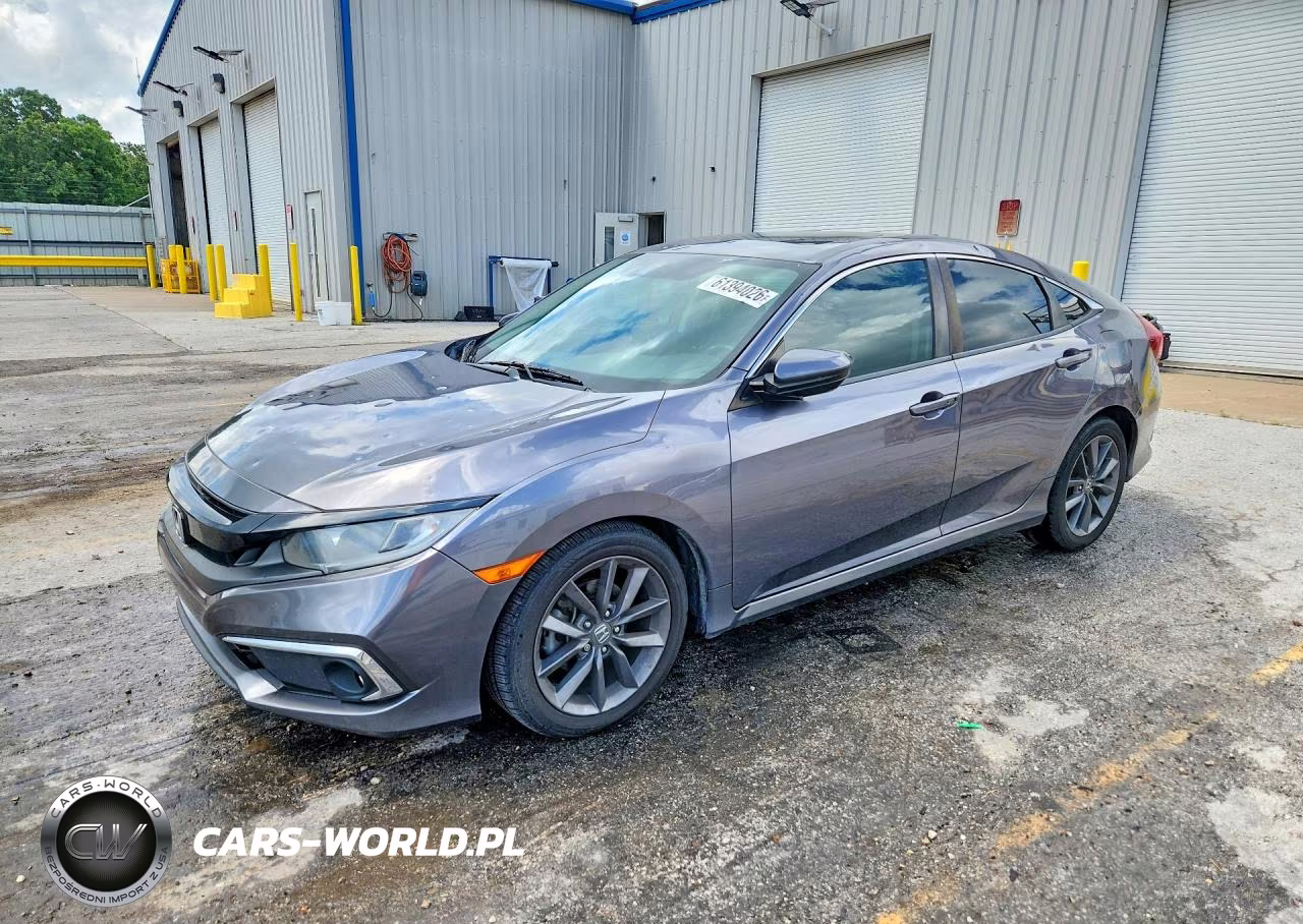 2019 Honda Civic Ex VIN:19XFC1F38KE011444 - 1