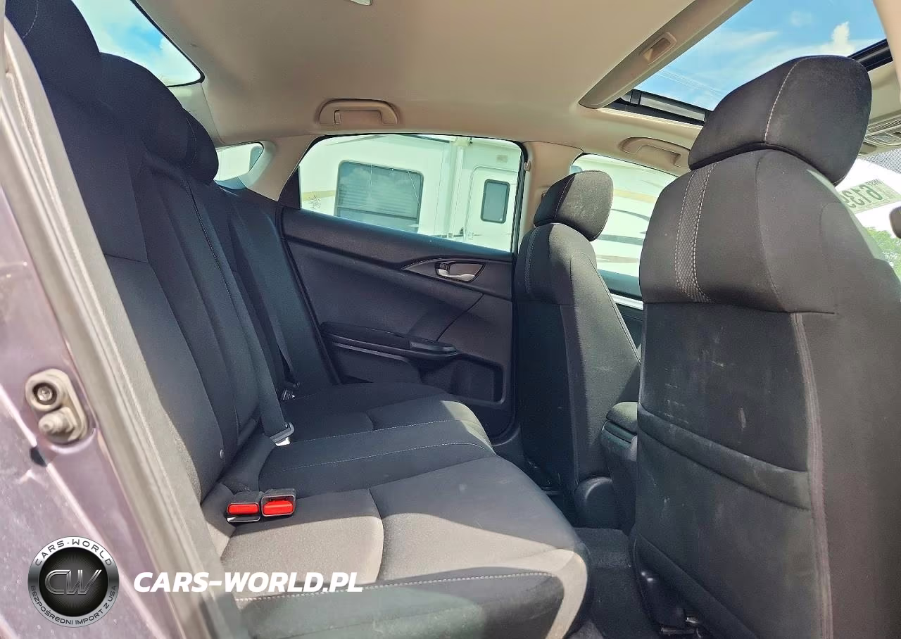 2019 Honda Civic Ex VIN:19XFC1F38KE011444 - 10