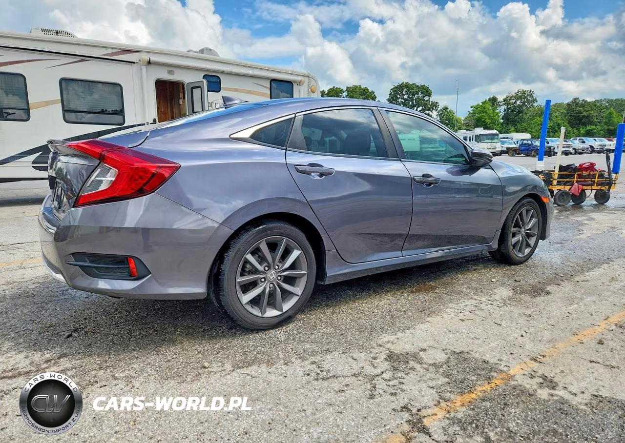 2019 Honda Civic Ex VIN:19XFC1F38KE011444 - 3
