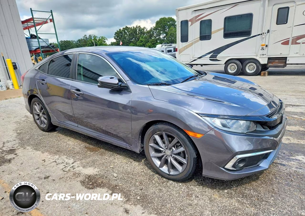 2019 Honda Civic Ex VIN:19XFC1F38KE011444 - 4