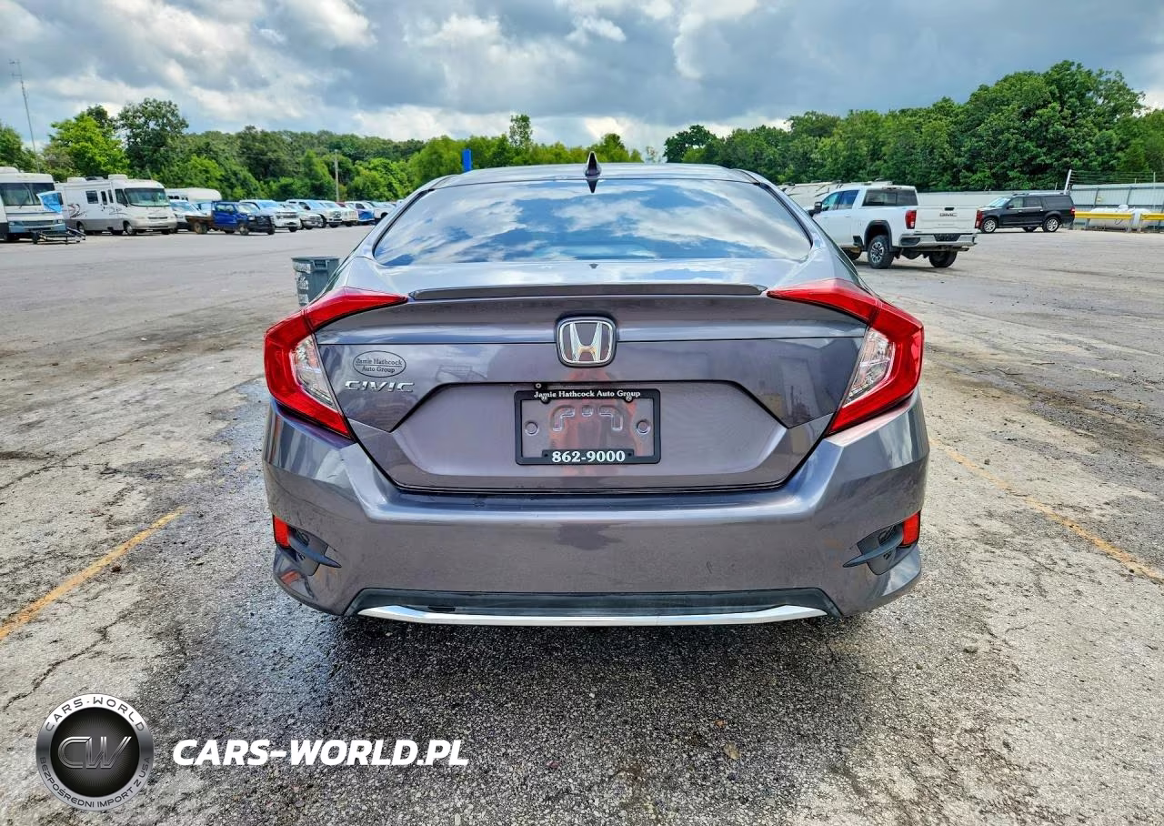 2019 Honda Civic Ex VIN:19XFC1F38KE011444 - 6