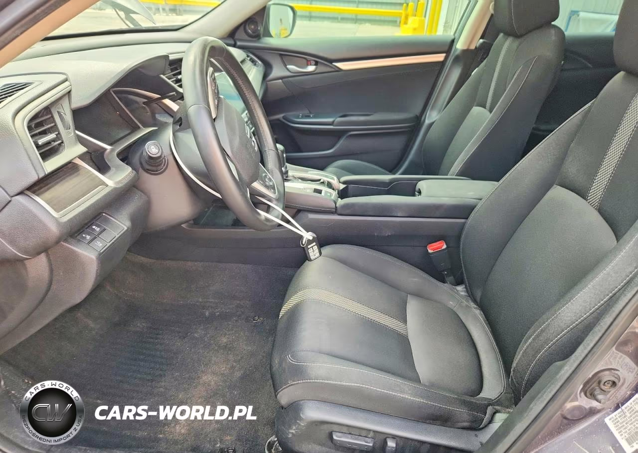 2019 Honda Civic Ex VIN:19XFC1F38KE011444 - 7