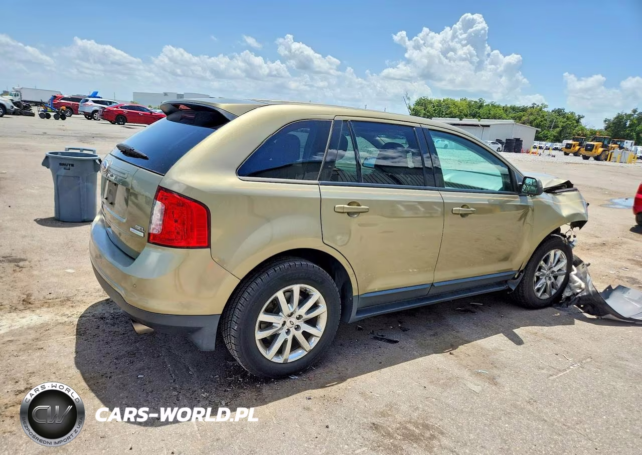 2013 Ford Edge Sel VIN:2FMDK3J90DBC40675 - 3