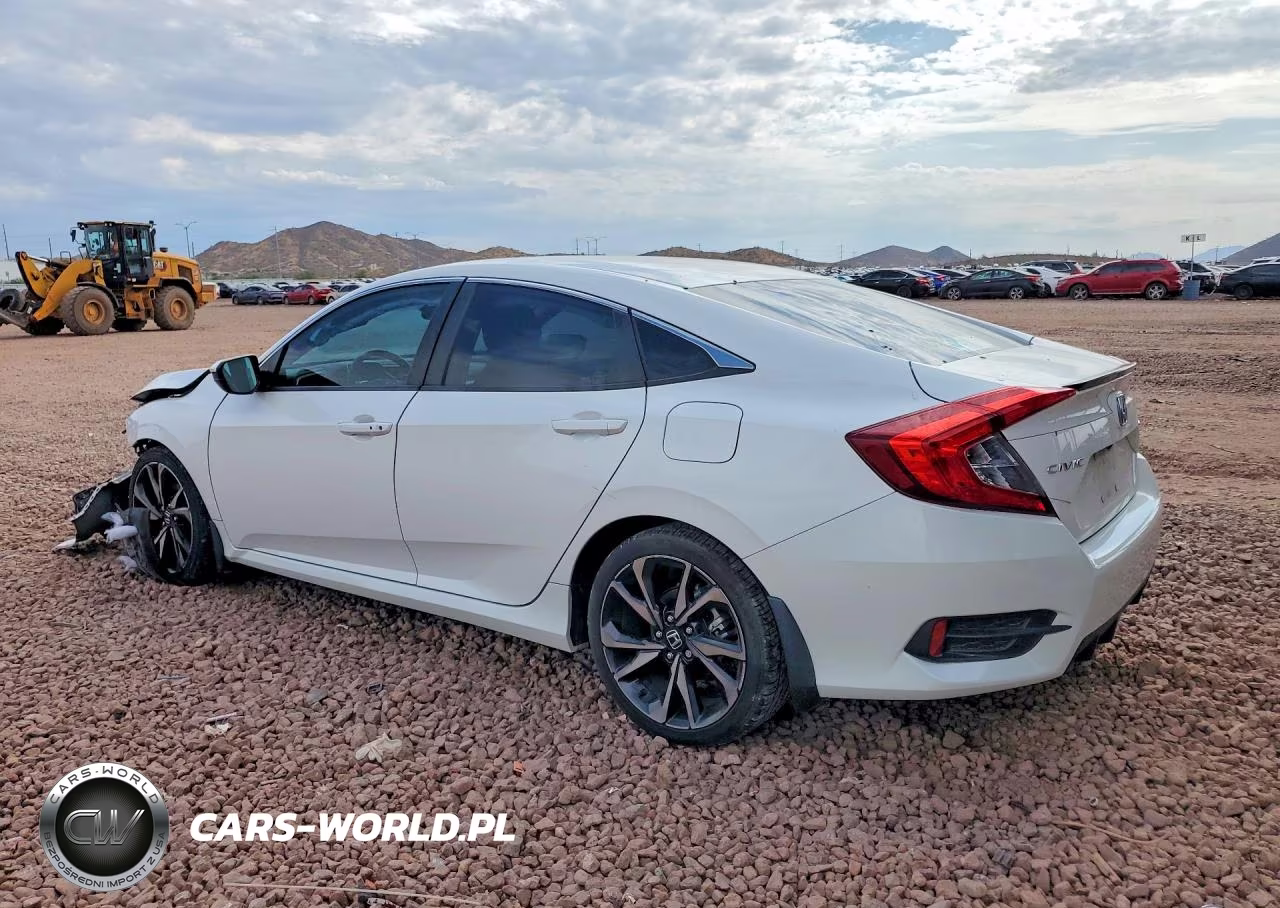 2019 Honda Civic Sport VIN:2HGFC2F86KH544433 - 2