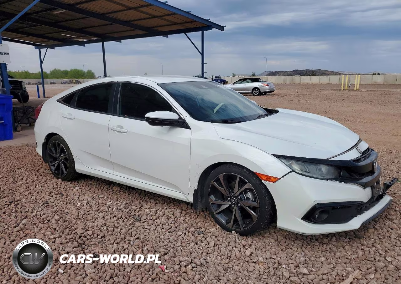 2019 Honda Civic Sport VIN:2HGFC2F86KH544433 - 4