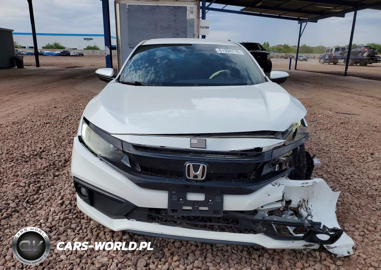 2019 Honda Civic Sport VIN:2HGFC2F86KH544433 - 5