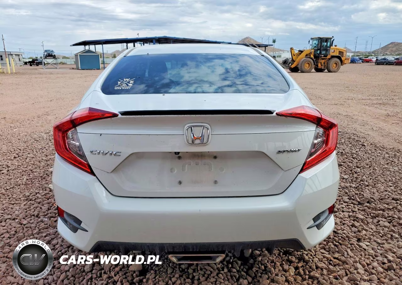 2019 Honda Civic Sport VIN:2HGFC2F86KH544433 - 6