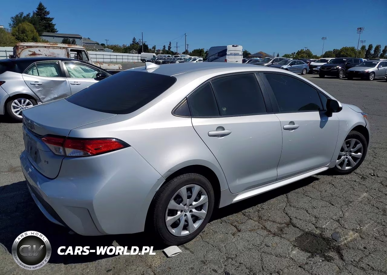 2022 Toyota Corolla Le VIN:5YFEPMAE1NP277742 - 3