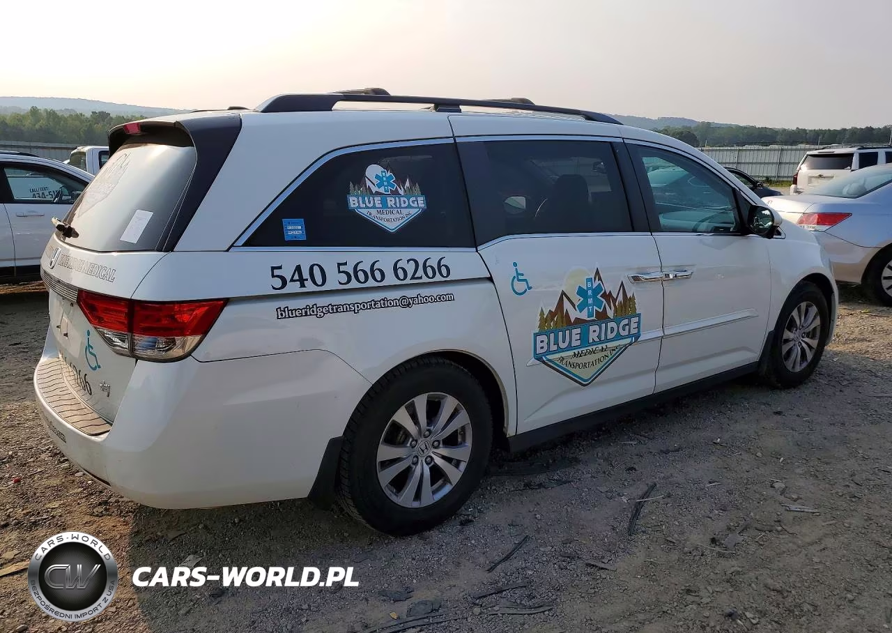 2015 Honda Odyssey Exl VIN:5FNRL5H64FB010013 - 3