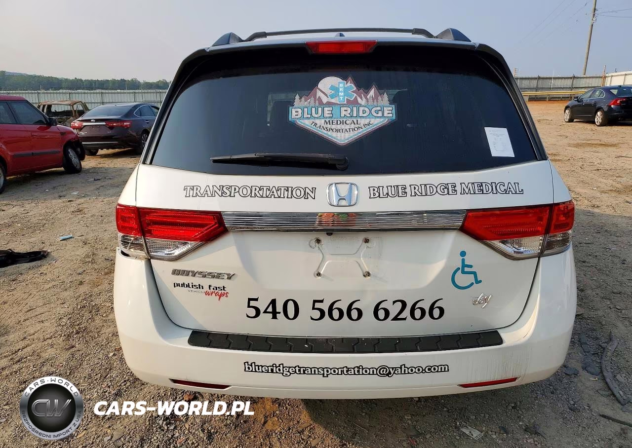 2015 Honda Odyssey Exl VIN:5FNRL5H64FB010013 - 6
