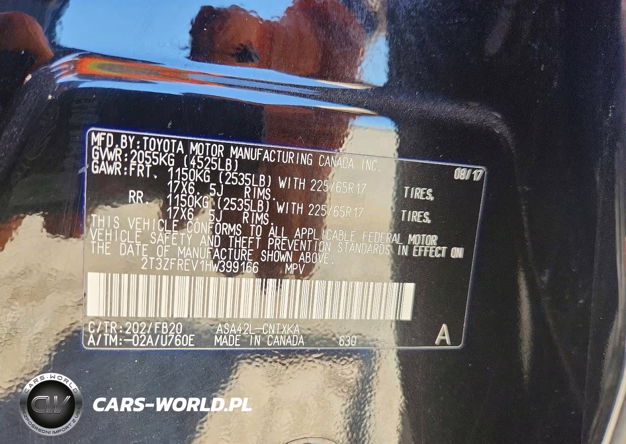 2017 Toyota Rav4 Le VIN:2T3ZFREV1HW399166 - 13