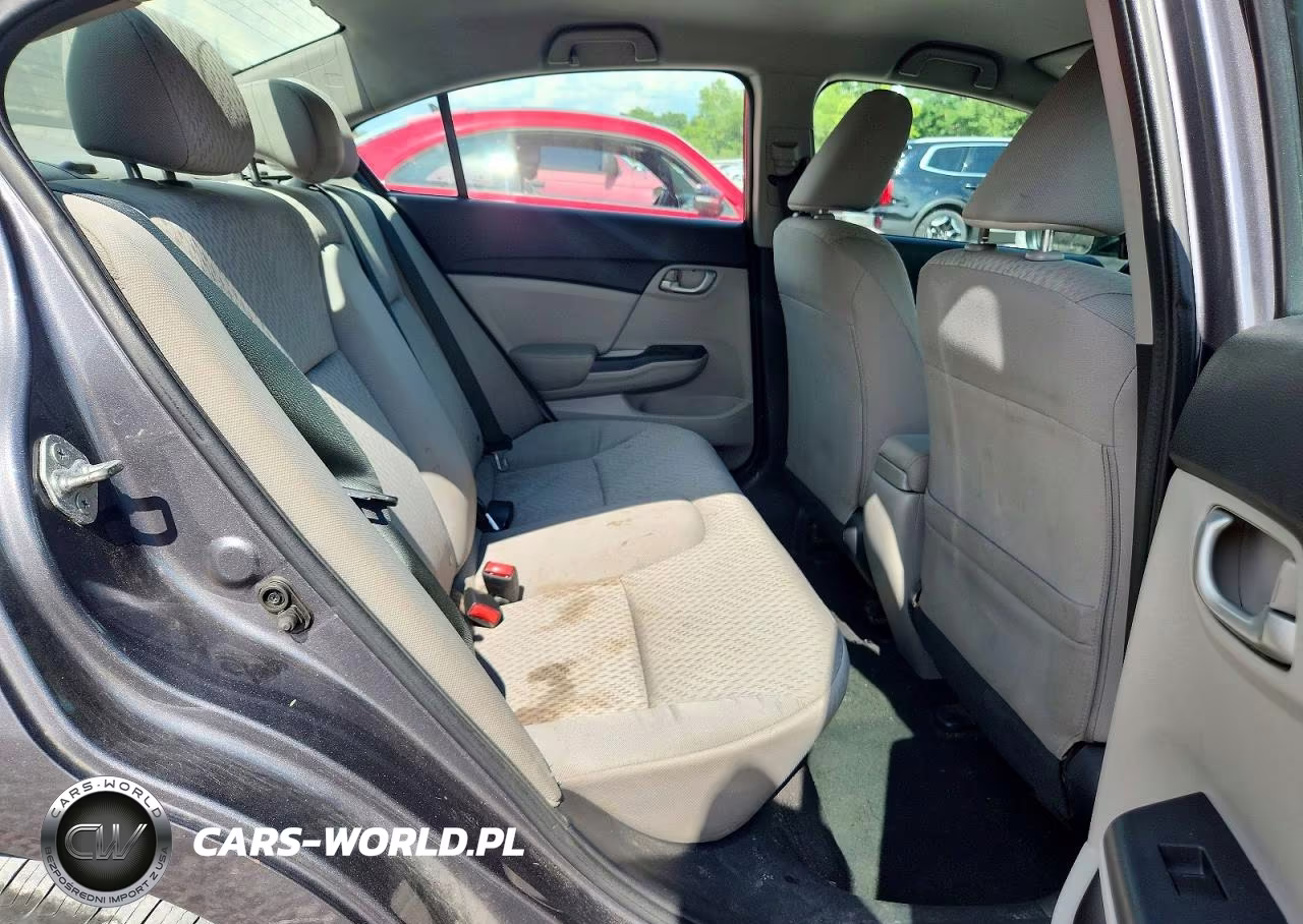 2014 Honda Civic Lx VIN:2HGFB2F52EH500152 - 10