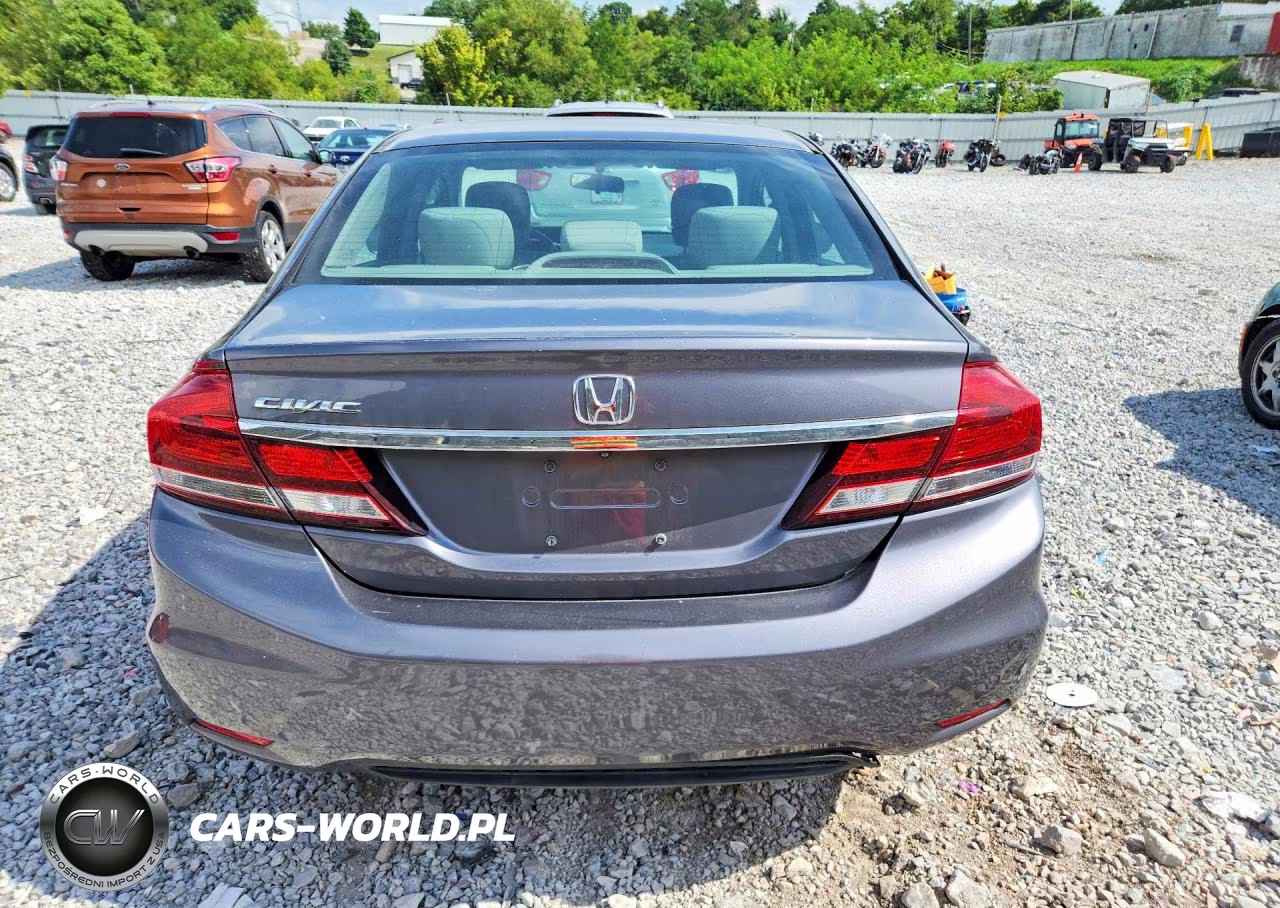 2014 Honda Civic Lx VIN:2HGFB2F52EH500152 - 6