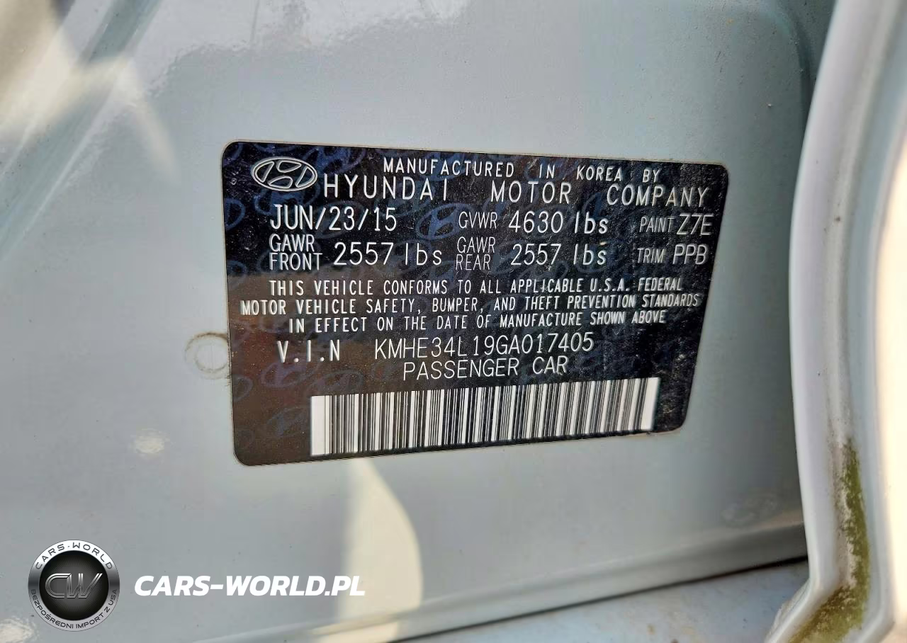 2016 Hyundai Sonata Hybrid Limited VIN:KMHE34L19GA017405 - 12