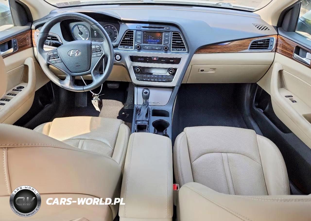 2016 Hyundai Sonata Hybrid Limited VIN:KMHE34L19GA017405 - 8