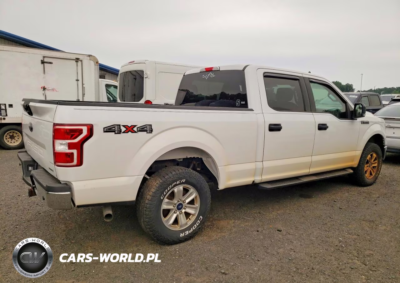 2019 Ford F150 Supercrew VIN:1FTFW1E41KKD91015 - 3