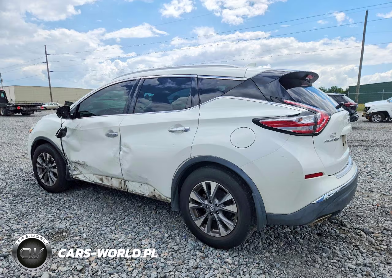 2017 Nissan Murano Sl VIN:5N1AZ2MGXHN106253 - 2