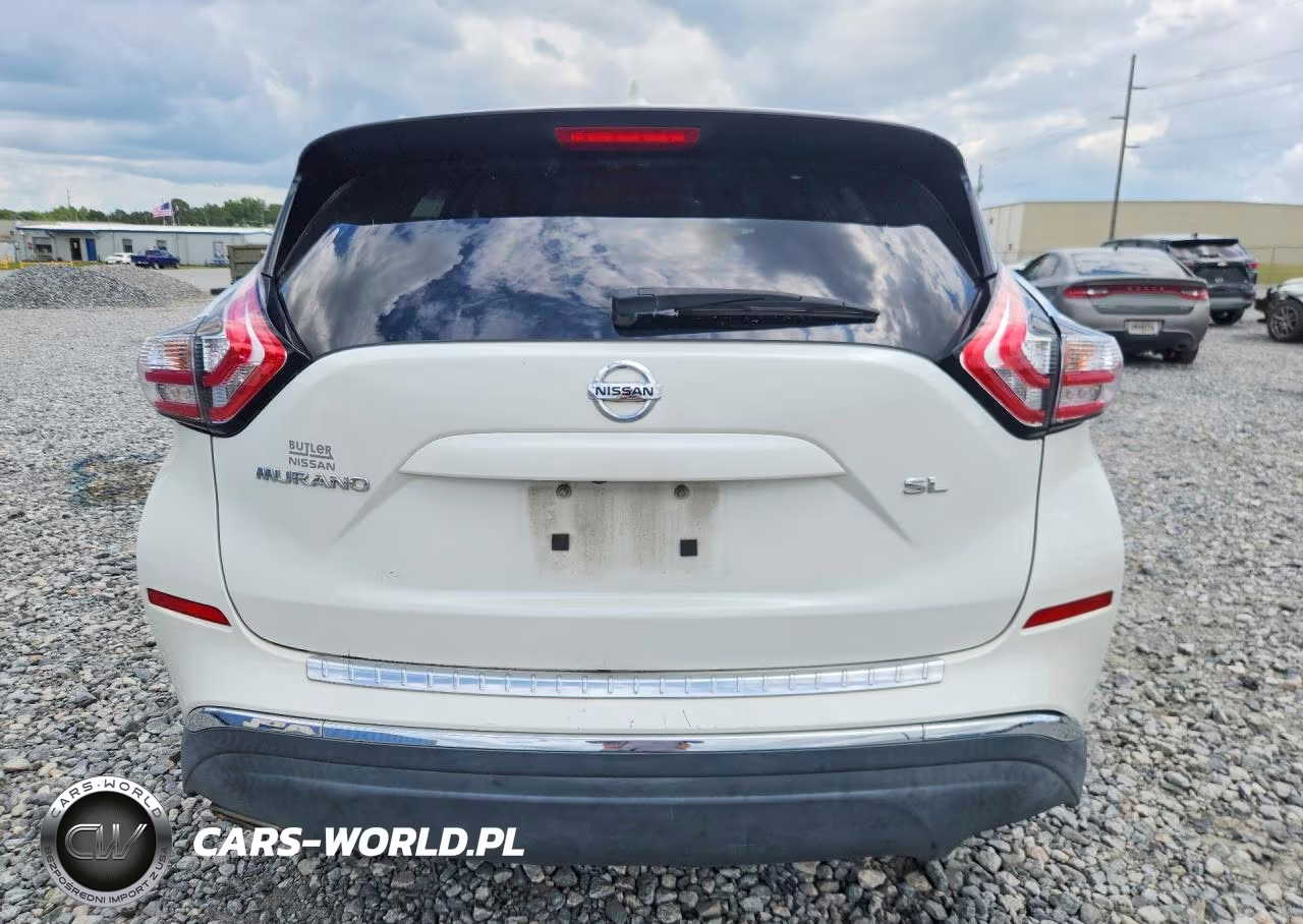2017 Nissan Murano Sl VIN:5N1AZ2MGXHN106253 - 6