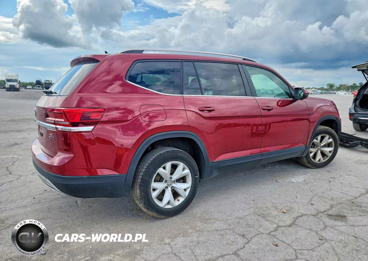 2018 Volkswagen Atlas Se VIN:1V2LR2CA8JC510050 - 3