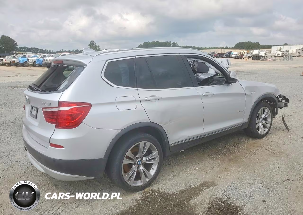 2011 BMW X3 xDrive35I VIN:5UXWX7C51BL732739 - 3