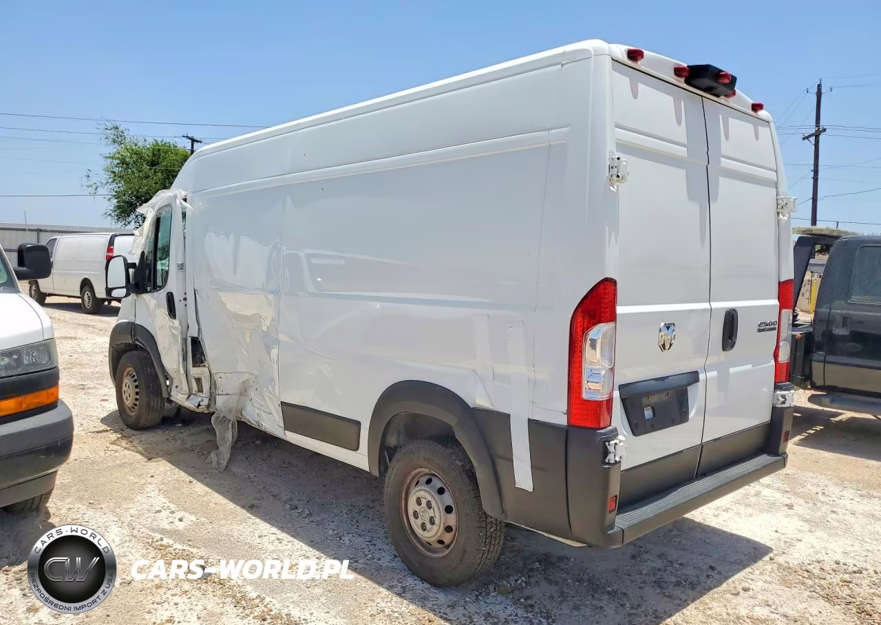 2025 Ram Promaster 2500 Tradesman High Roof 159 Wb W-Pass Seat VIN:3C6LRVDG2SE509113 - 2