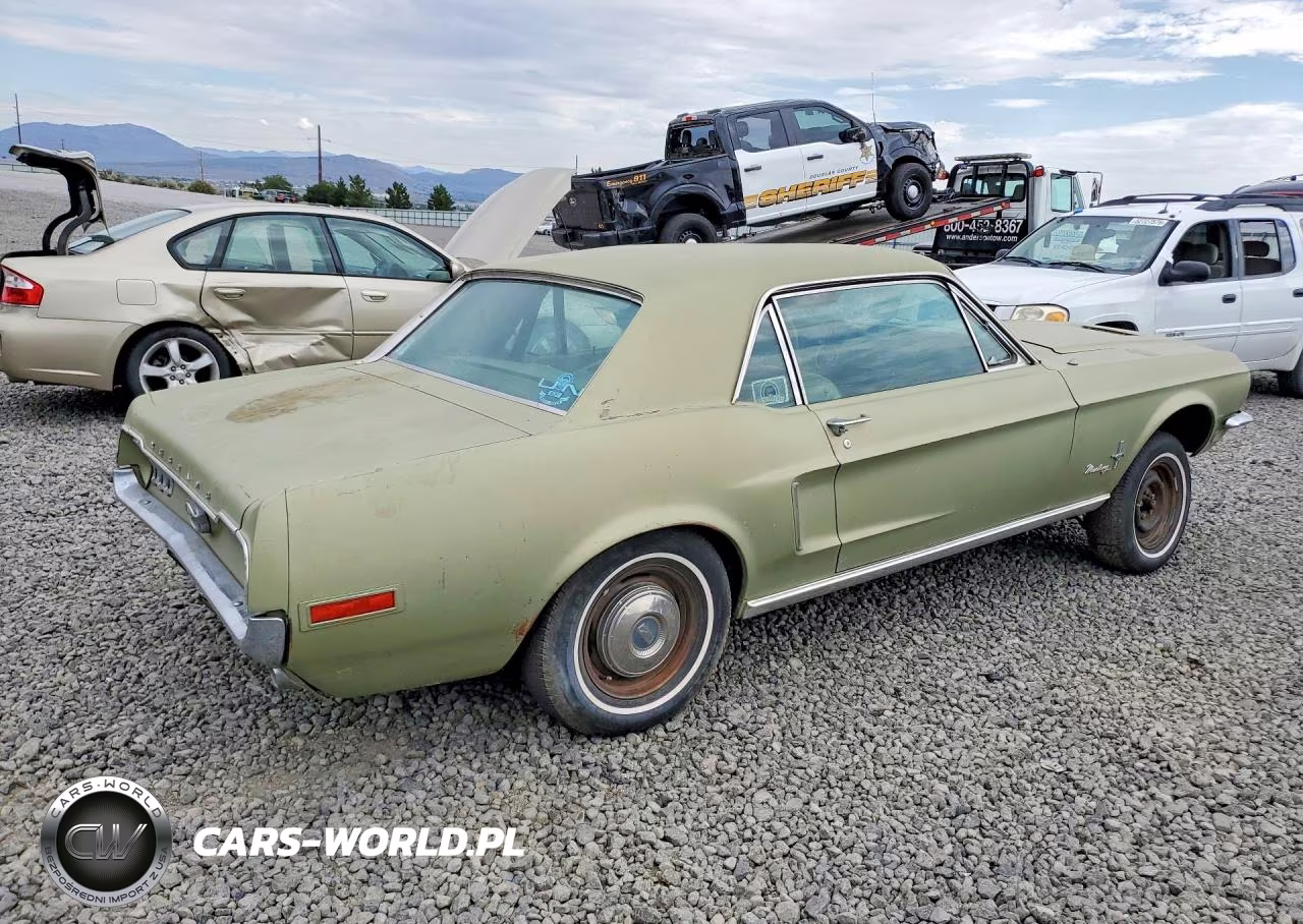 1968 Ford Mustang VIN:8R01C135435 - 3