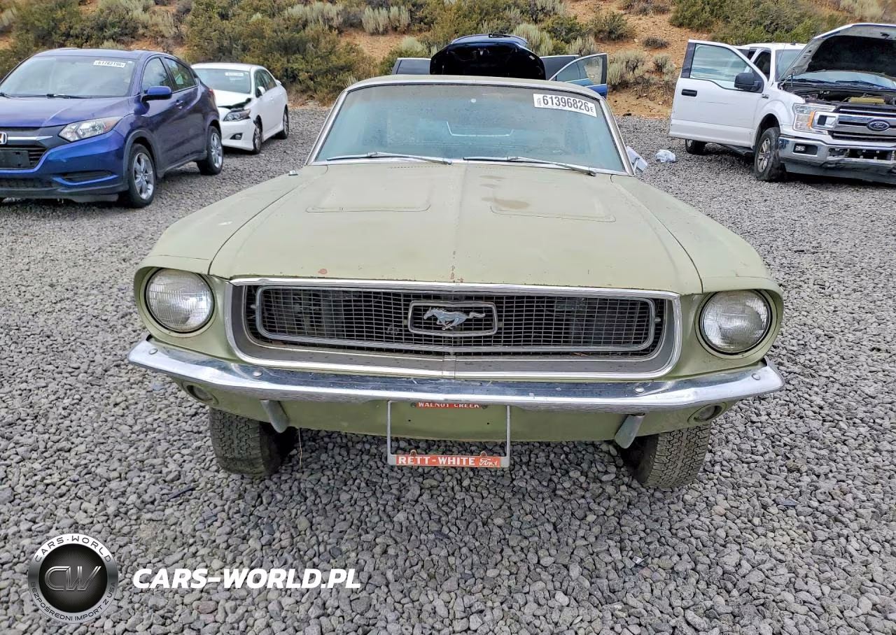 1968 Ford Mustang VIN:8R01C135435 - 5