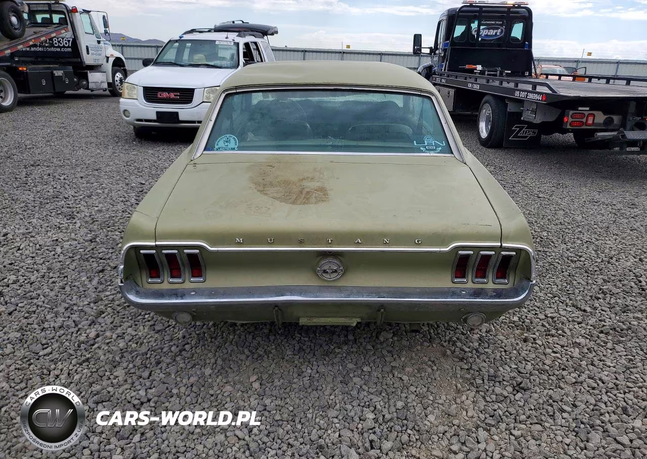 1968 Ford Mustang VIN:8R01C135435 - 6