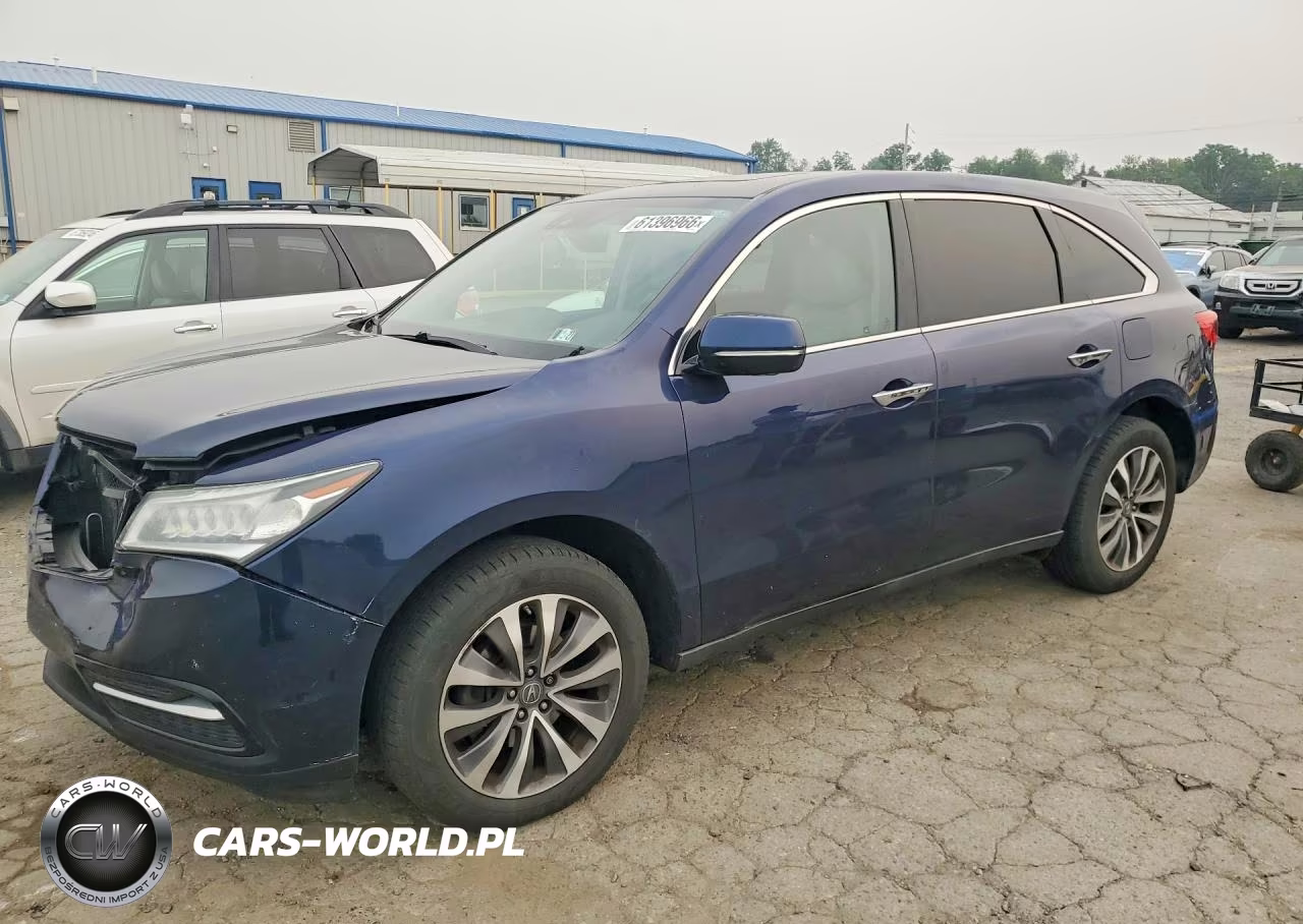 2016 Acura Mdx Technology – zdjęcie 1 z 14