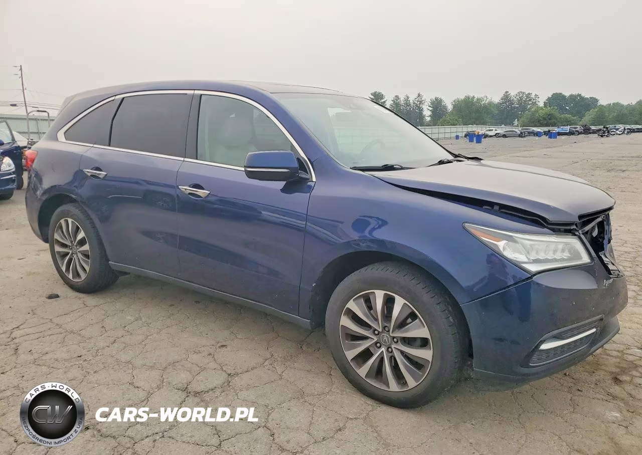 2016 Acura Mdx Technology VIN:5FRYD4H47GB037949 - 4