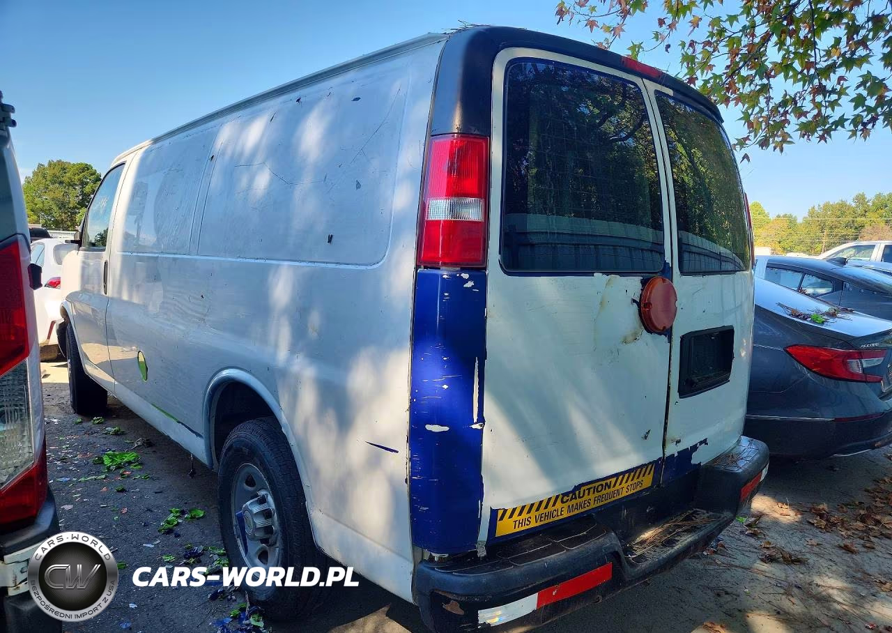 2013 Chevrolet Express G2500 VIN:1GCWGFCA5D1182324 - 2