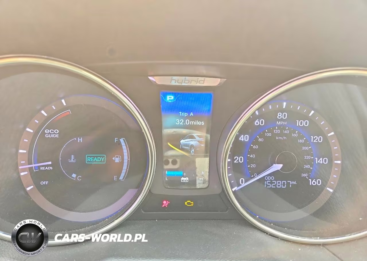 2012 Hyundai Sonata Hybrid VIN:KMHEC4A49CA024541 - 9