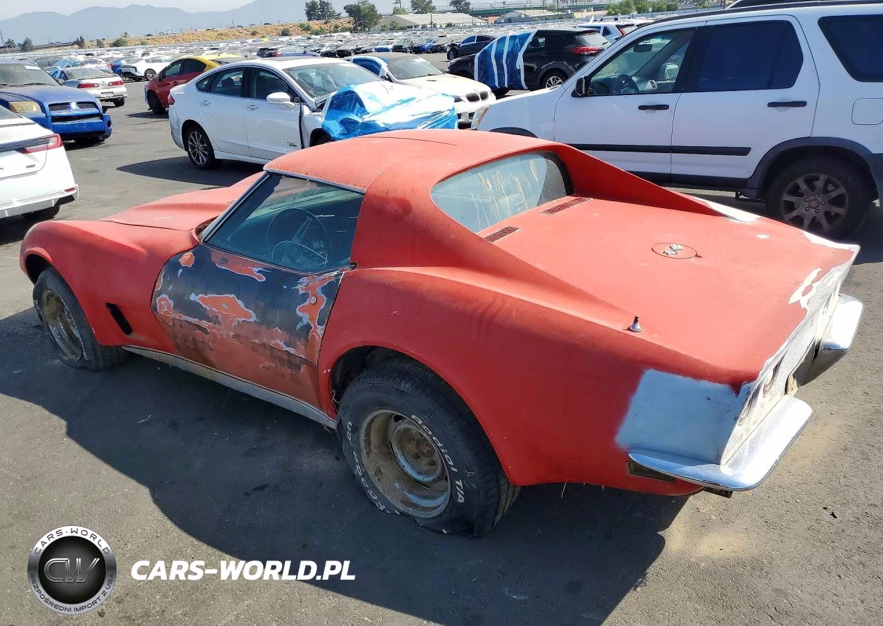 1973 Chev Corvette VIN:194378S428332 - 2