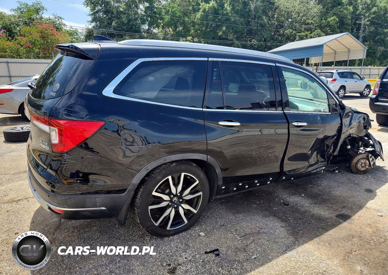 2020 Honda Pilot Elite VIN:5FNYF6H03LB034951 - 3