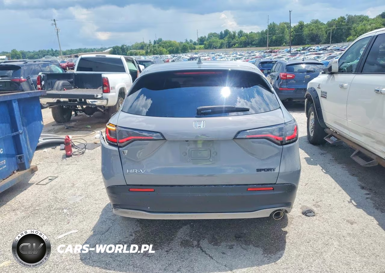 2025 Honda Hr-V Sport VIN:3CZRZ2H54SM770303 - 6