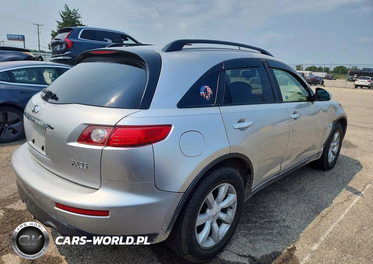 2005 Infiniti Fx35 Base VIN:JNRAS08W85X213512 - 3