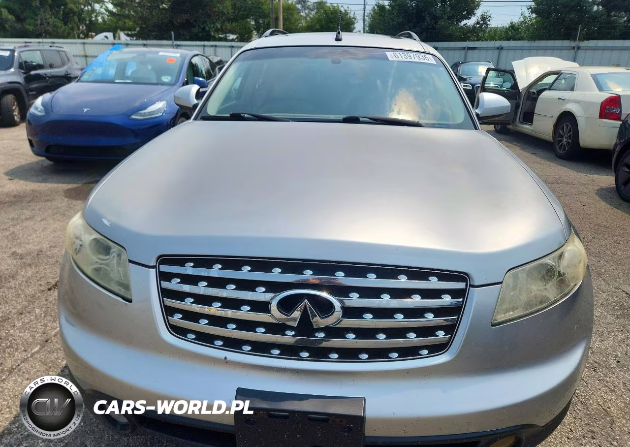 2005 Infiniti Fx35 Base VIN:JNRAS08W85X213512 - 5