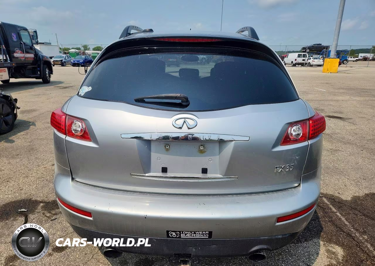 2005 Infiniti Fx35 Base VIN:JNRAS08W85X213512 - 6