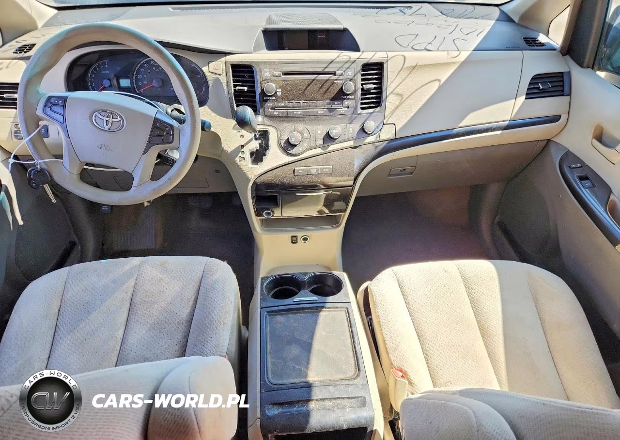 2012 Toyota Sienna Le VIN:5TDJK3DC8CS040414 - 8